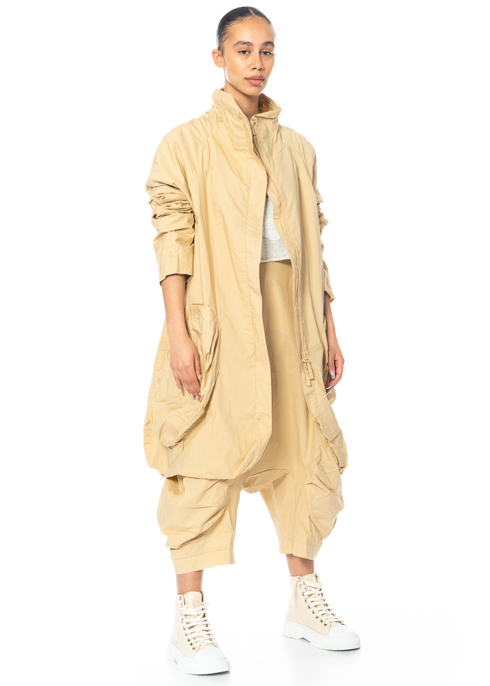 RUNDHOLZ BLACK LABEL, water-repellent cotton coat | NOBANANAS