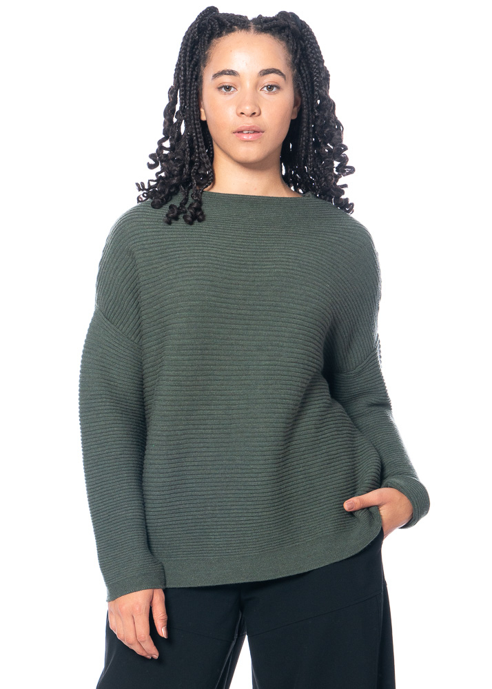 yukai, beautiful sweater in merino wool 150p3 | NOBANANAS