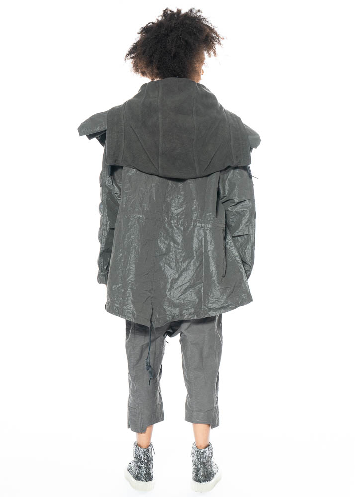 RUNDHOLZ DIP, jacket with detachable hood and applied 3M™ Thinsulate™ pads  2212381112