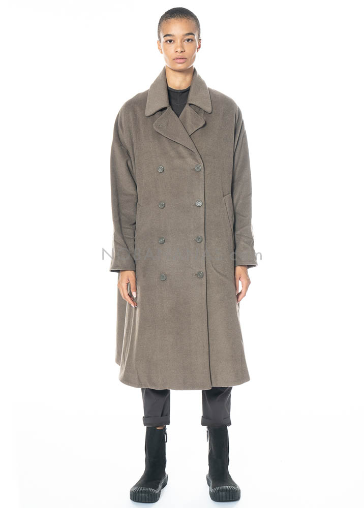 double breasted winter coat