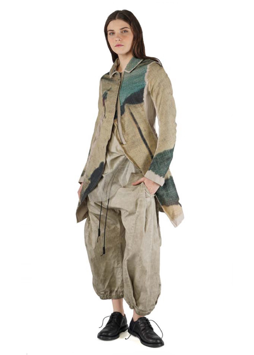 RUNDHOLZ DIP, Voluminous Pants with side Pleats| NOBANANAS