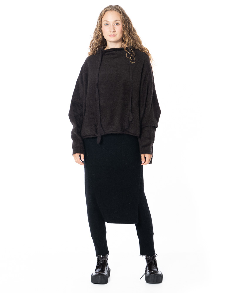 RUNDHOLZ, soft Raccoon Hair Sweater | NOBANANAS