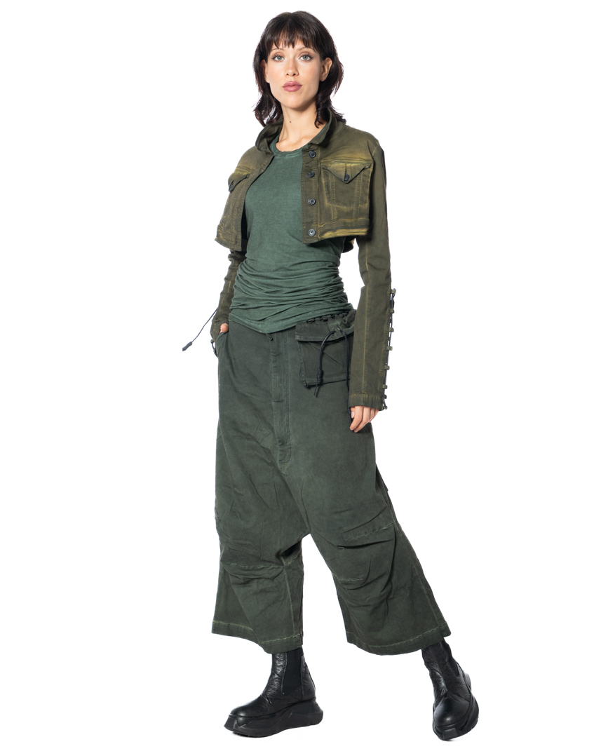 RUNDHOLZ DIP, Stretchy Denim Pants | NOBANANAS