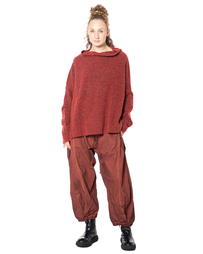 RUNDHOLZ DIP, Voluminous Pants with side Pleats| NOBANANAS