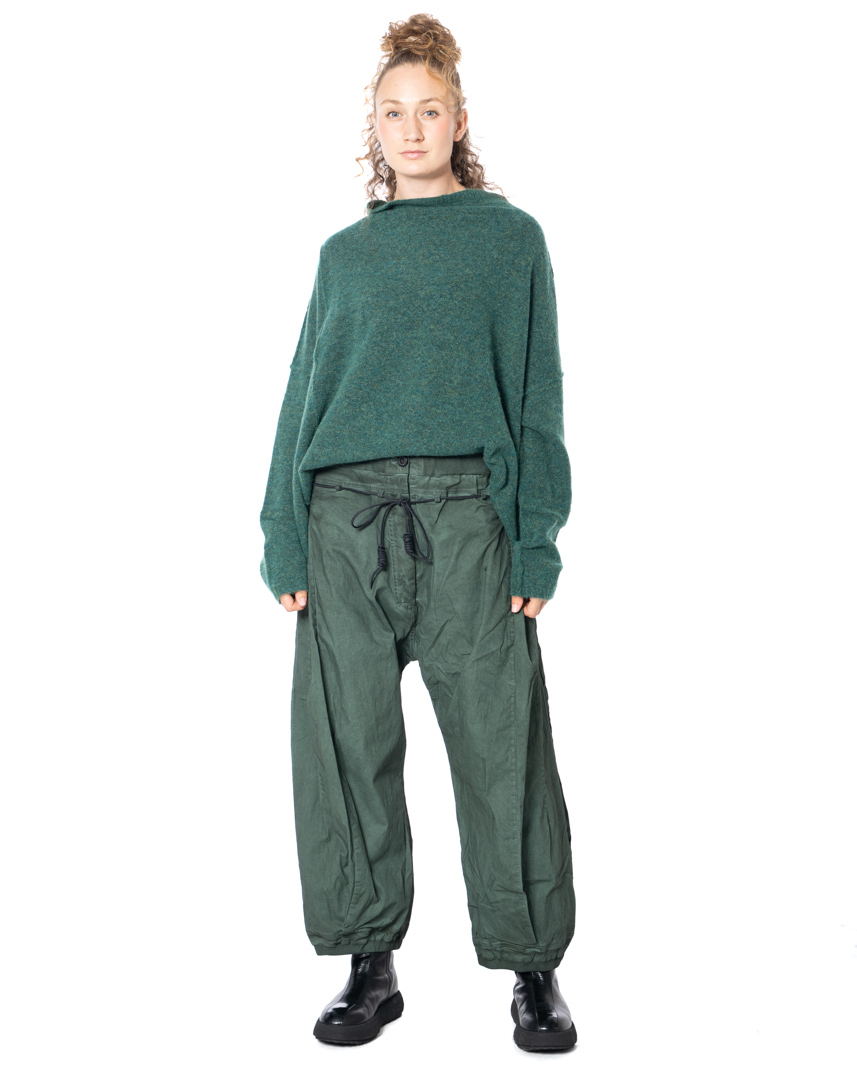 RUNDHOLZ DIP サルエルパンツ RUNDHOLZ DIP, Voluminous Pants with side Pleats| NOBANANAS