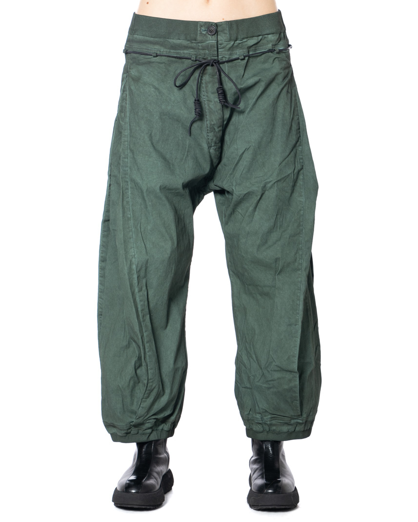 RUNDHOLZ DIP, Voluminous Pants with side Pleats| NOBANANAS