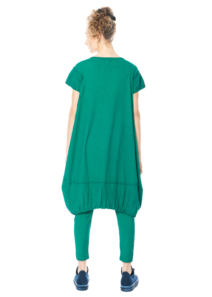 RUNDHOLZ DIP, knee-length balloon dress made of cotton stretch 1232560901