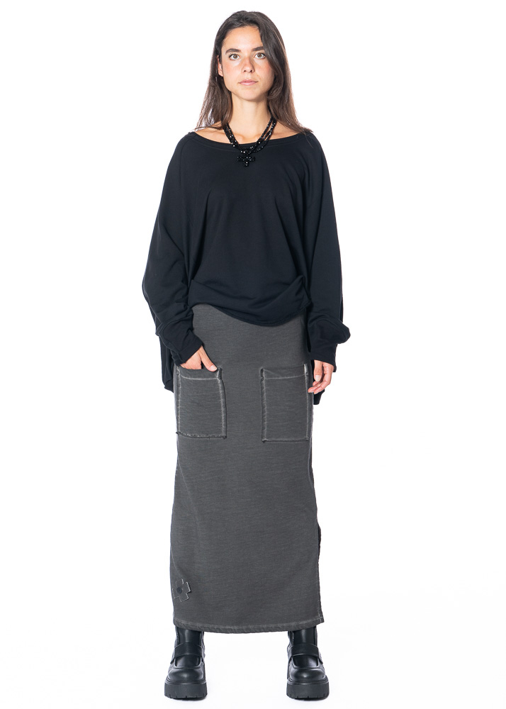 PLUSLAVIE PLÜ, Long Skirt PEN SKIRT 1 | NOBANANAS