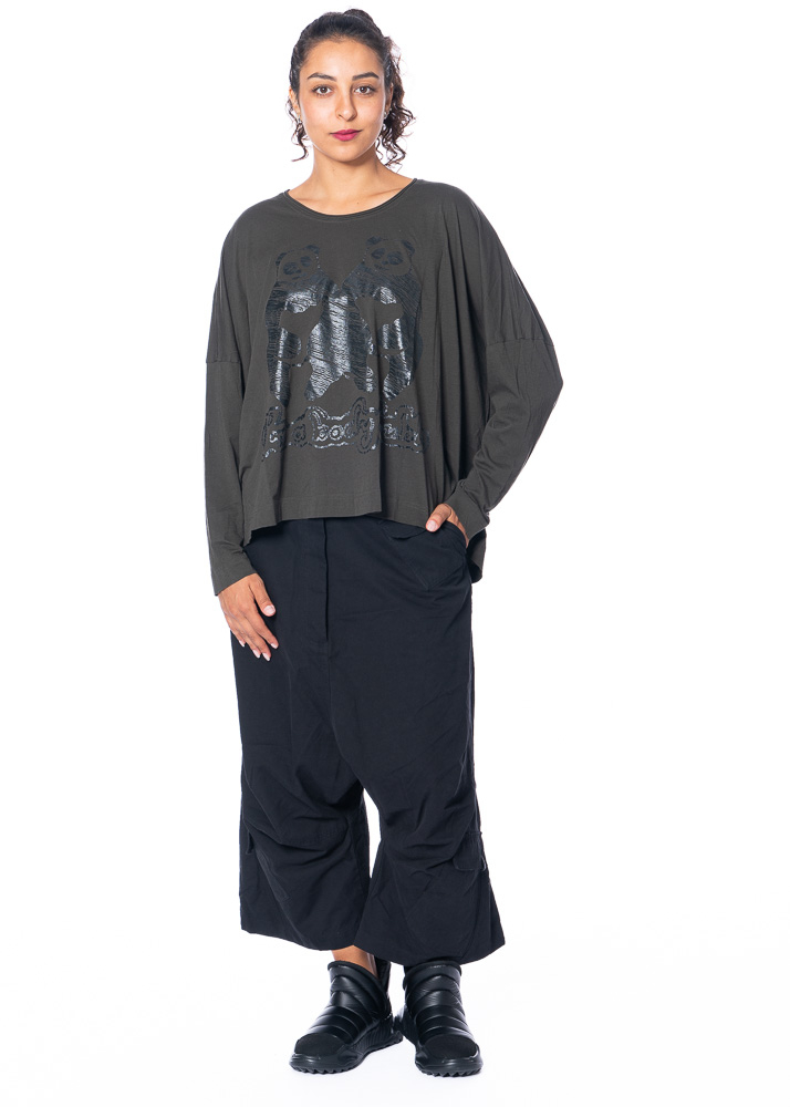 完璧すぎるが故三度も RUNDHOLZ BLACK LABEL, Casual Low Crotch Pants| NOBANANAS パンツ