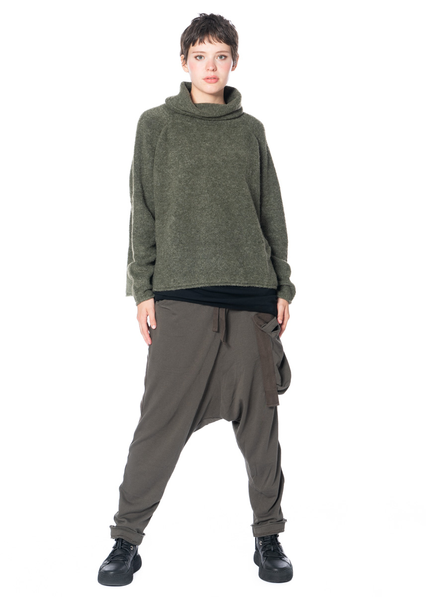 RUNDHOLZ BLACK LABEL, Sweater with Turtleneck | NOBANANAS