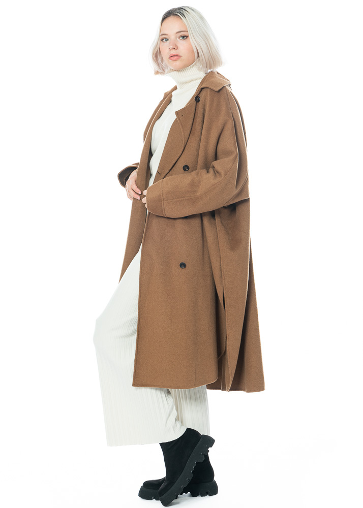 JNBY, Buttonable Wool Cape with Collar | NOBANANAS
