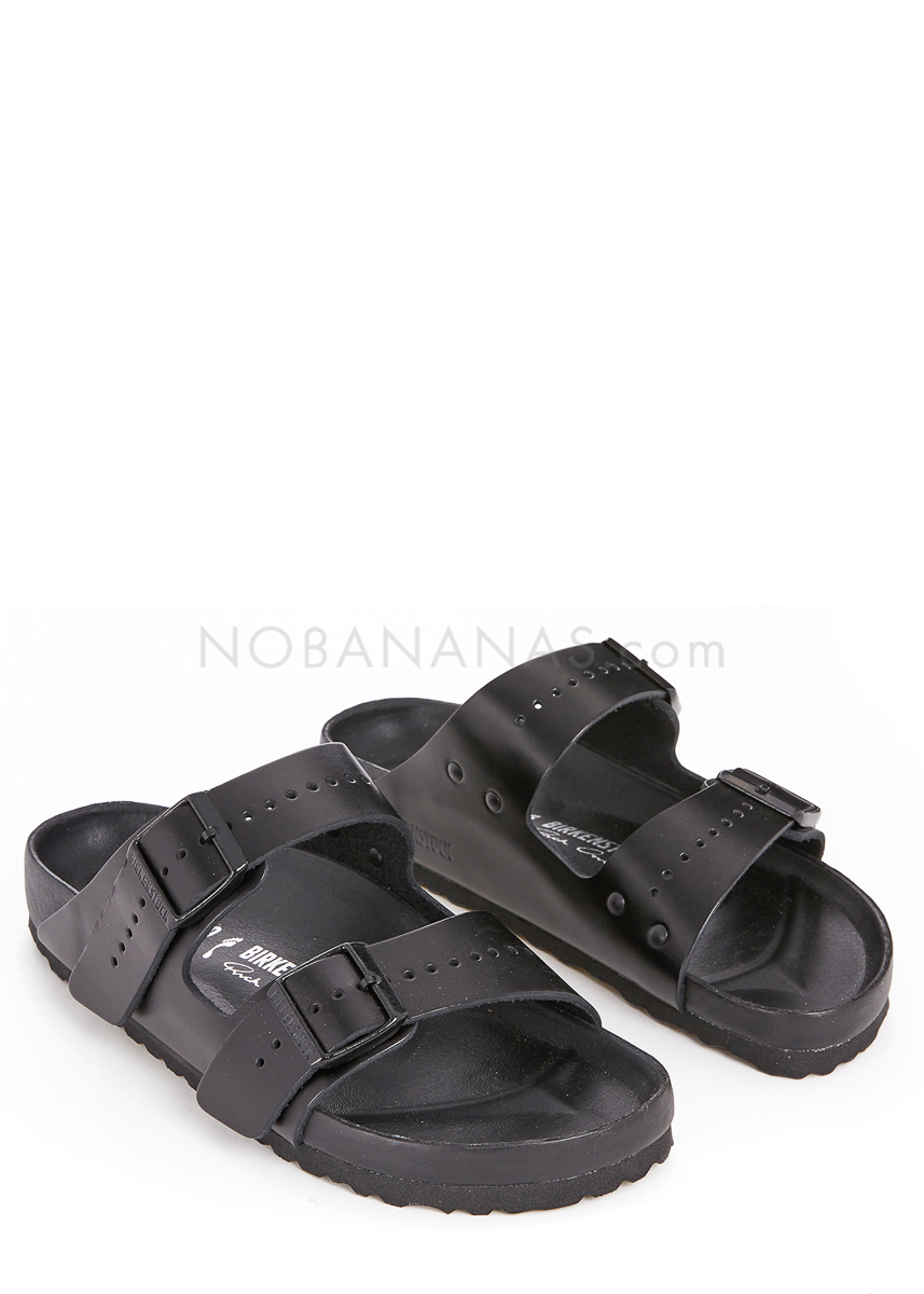 Y's BIRKENSTOCK Leather Sandals Black US About 6.5