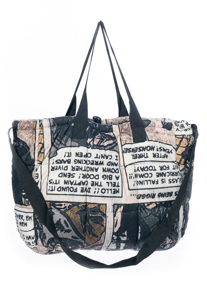 Women's Comic Print Tote