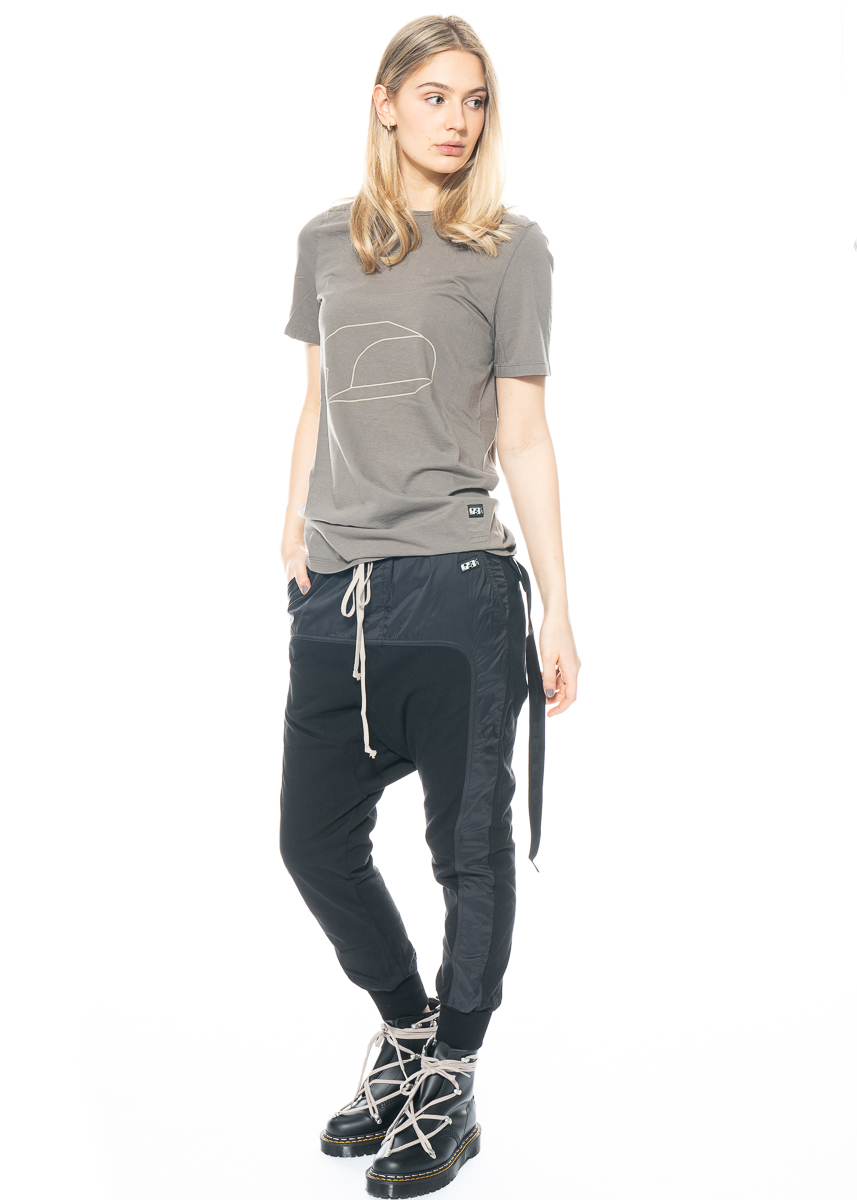 DRKSHDW by Rick Owens, Level Tee with furniture print in dust