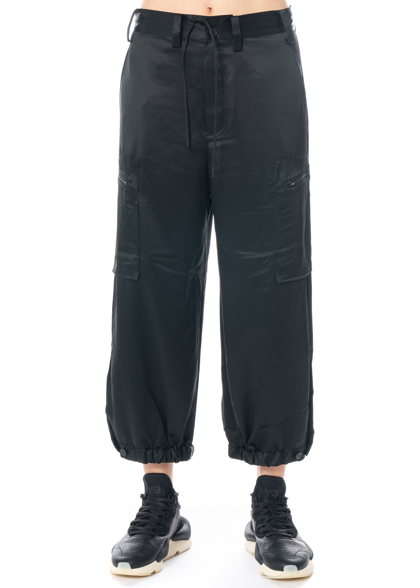 silky cargo pants