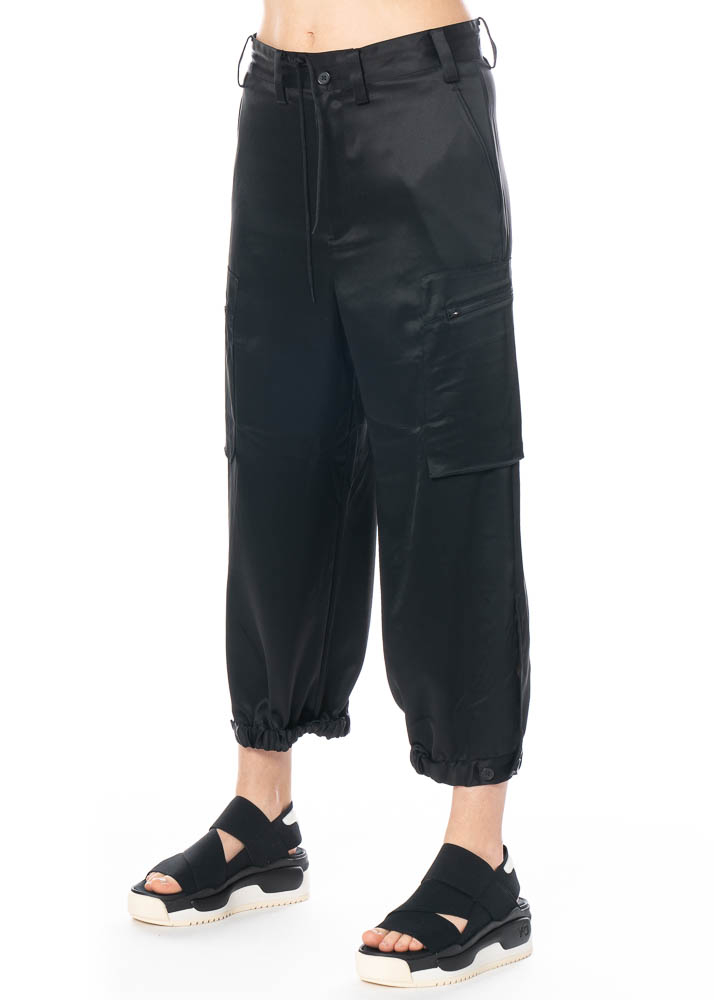 silky cargo pants