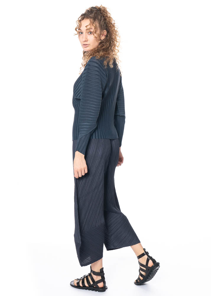 PLEATS PLEASE ISSEY MIYAKE, Trousers THICKER BOTTOMS 1 | NOBANANAS