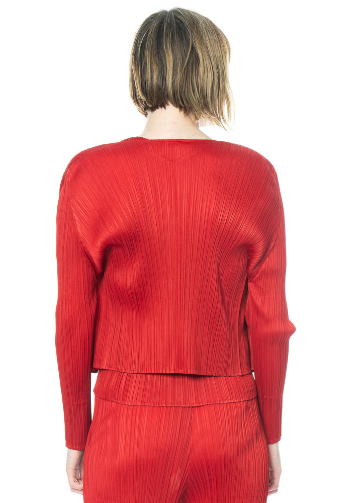 PLEATS PLEASE ISSEY MIYAKE, Cardigan, COLORFUL BASICS 3 | NOBANANAS