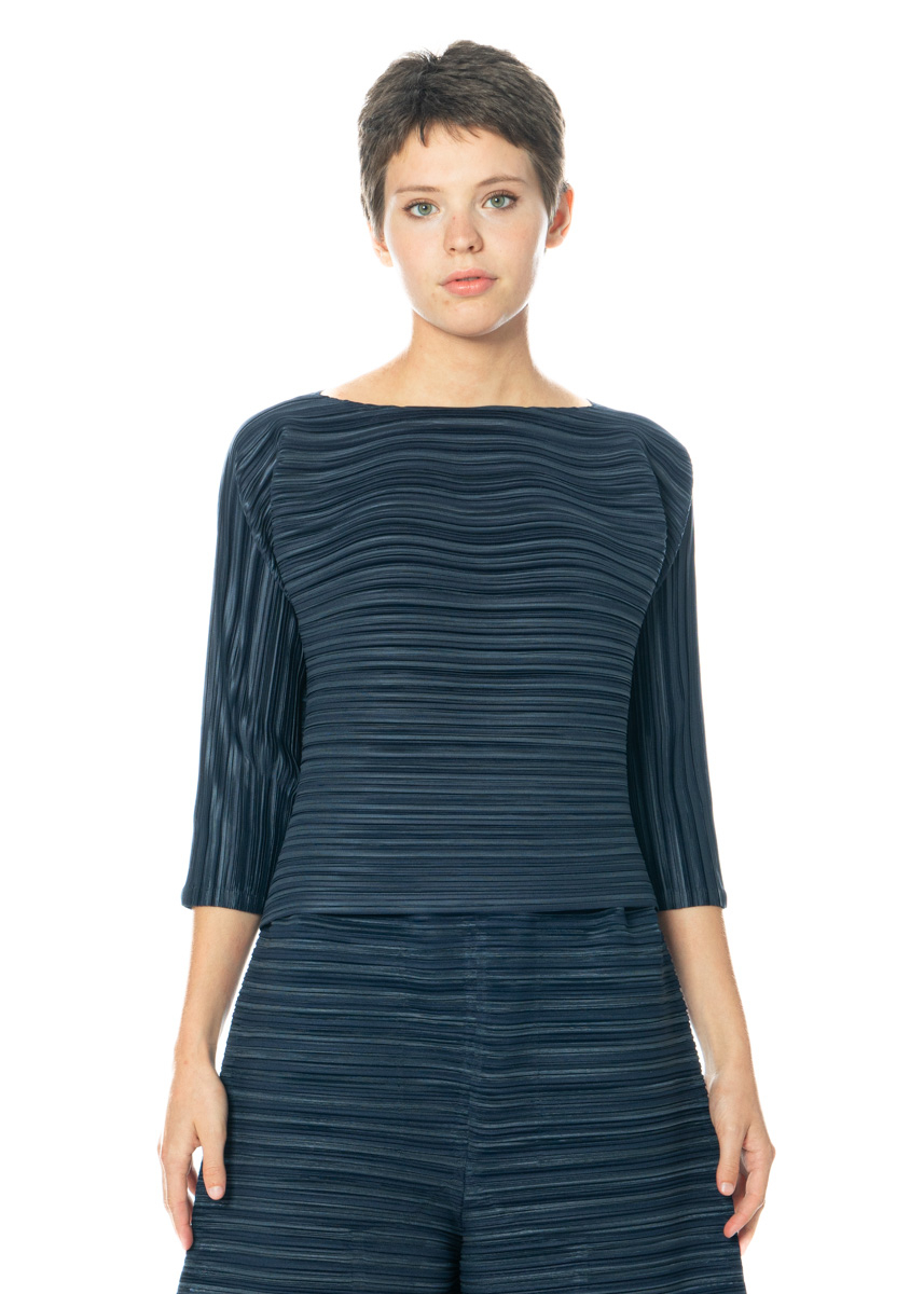 PLEATS PLEASE ISSEY MIYAKE, shirt SHEER BOUNCE | NOBANANAS