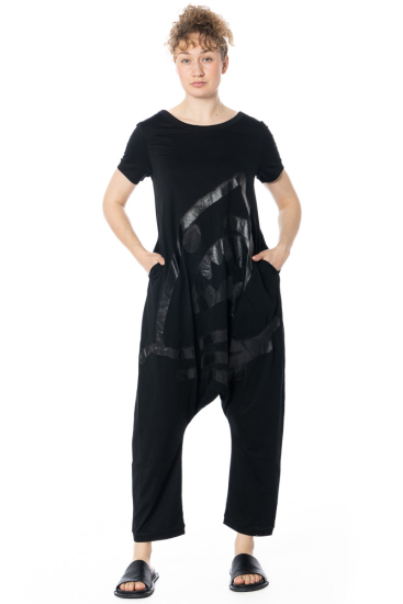 RUNDHOLZ, Baumwoll-Overall mit Print 1261301307 - NOBANANAS - Bild 2