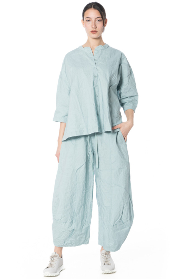 RUNDHOLZ BLACK LABEL, boxy cotton blouse with yoke 1263420403 - NOBANANAS - Image 5