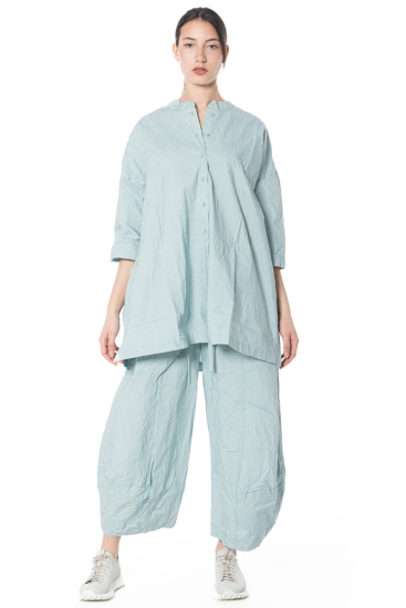 RUNDHOLZ BLACK LABEL, gerade geschnittene Baumwollbluse mit Passe 1263420405 - NOBANANAS - Image 7