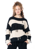 ULI SCHNEIDER, chunky knit big sweater with recycled cotton