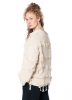 ULI SCHNEIDER, chunky knit big sweater with recycled cotton