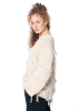 ULI SCHNEIDER, chunky knit big sweater with recycled cotton