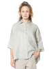 HINDAHL & SKUDELNY, boxy linen blouse 124B21