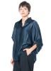 SoSUE, shiny wide sleeve oversize blouse Antonia 