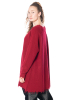 RUNDHOLZ, fringed tunic in fine virgin wool 2241537003