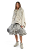 RUNDHOLZ DIP, skirt with newspaper print 2242070306