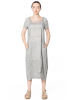 RUNDHOLZ DIP, raw-edged summer dress with silk trim 1242500906