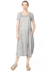 RUNDHOLZ DIP, raw-edged summer dress with silk trim 1242500906