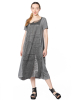 RUNDHOLZ DIP, raw-edged summer dress with silk trim 1242500906