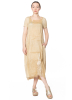 RUNDHOLZ DIP, raw-edged summer dress with silk trim 1242500906