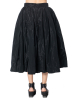 PLUSLAVIE PLÜ, voluminous long skirt BUTTON UP SKIRT