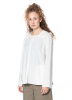 annette görtz, organic cotton blouse DORA with wide collar 