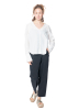 annette görtz, stretch linen-elastane blend pants ALEXA