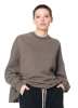 DRKSHDW by Rick Owens, knit sweatshirt CRATER T