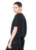 DRKSHDW by Rick Owens, t-shirt DAGGER TOP with boat neckline