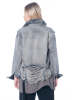 DRKSHDW by Rick Owens, denim jacket with cape sleeves