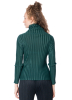 PLEATS PLEASE ISSEY MIYAKE, klassisches Rollkragenshirt RIB PLEATS DECEMBER
