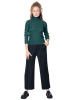 PLEATS PLEASE ISSEY MIYAKE, klassisches Rollkragenshirt RIB PLEATS DECEMBER