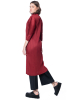 PLEATS PLEASE ISSEY MIYAKE, elegant coat with zipper NOVEMBER