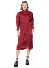 PLEATS PLEASE ISSEY MIYAKE, elegant coat with zipper NOVEMBER