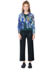 PLEATS PLEASE ISSEY MIYAKE, extraordinary cardigan with jungle print AURORA