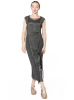 RUNDHOLZ DIP, elegant raw-edged dress with silk detailing 1242500902