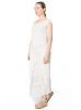 RUNDHOLZ DIP, elegant raw-edged dress with silk detailing 1242500902